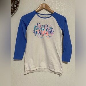 Oshkosh B’gosh Girls Long Sleeve Happy Logo